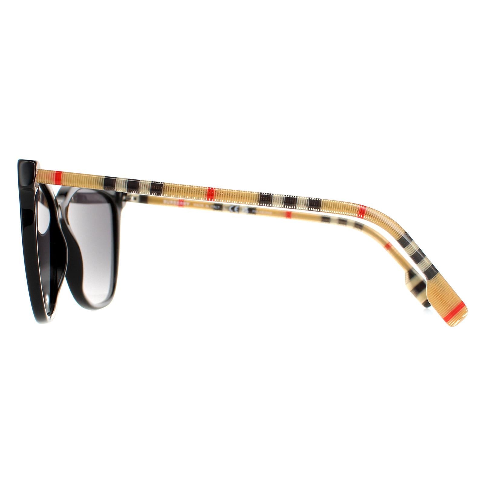 Burberry BE4308 Womens Black Sunglasses