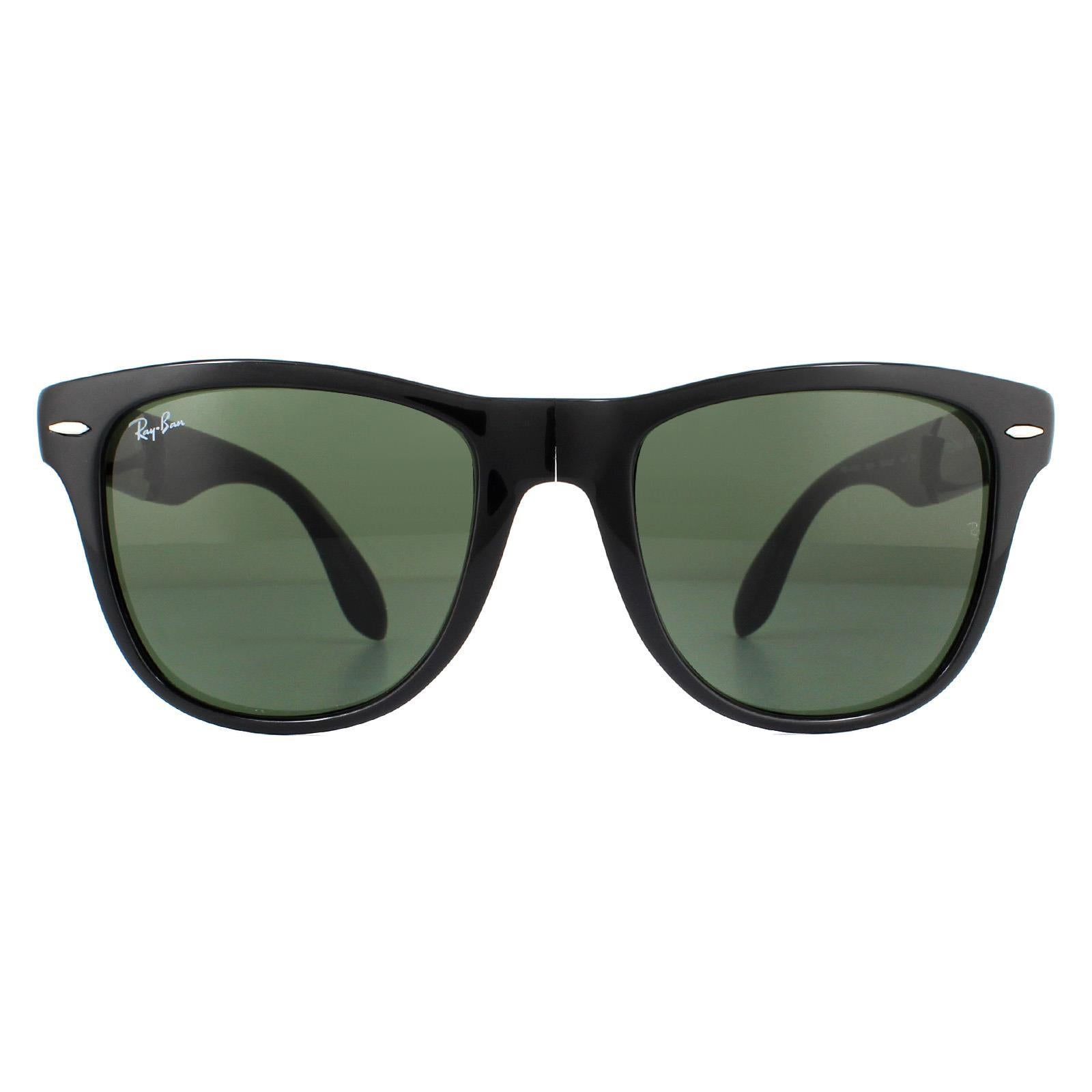 Ray-Ban Folding Wayfarer 4105 Unisex Black Sunglasses
