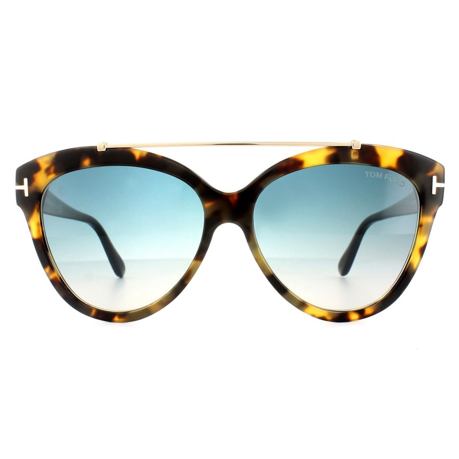 Tom Ford 0518 Livia Womens Brown Sunglasses