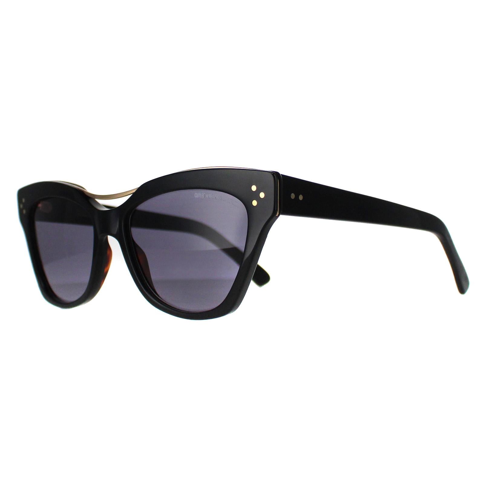 Cutler and Gross 1283 Womens Gold Sunglasses