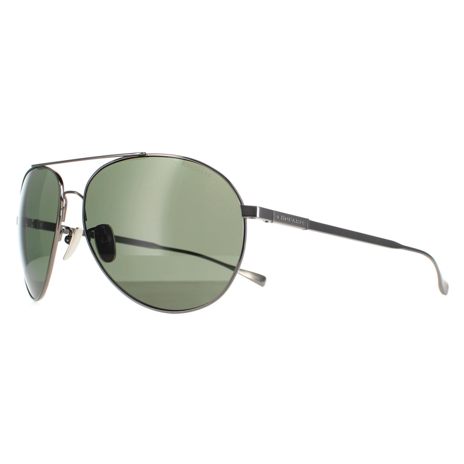 Chopard SCHD57M Mens Gray Sunglasses