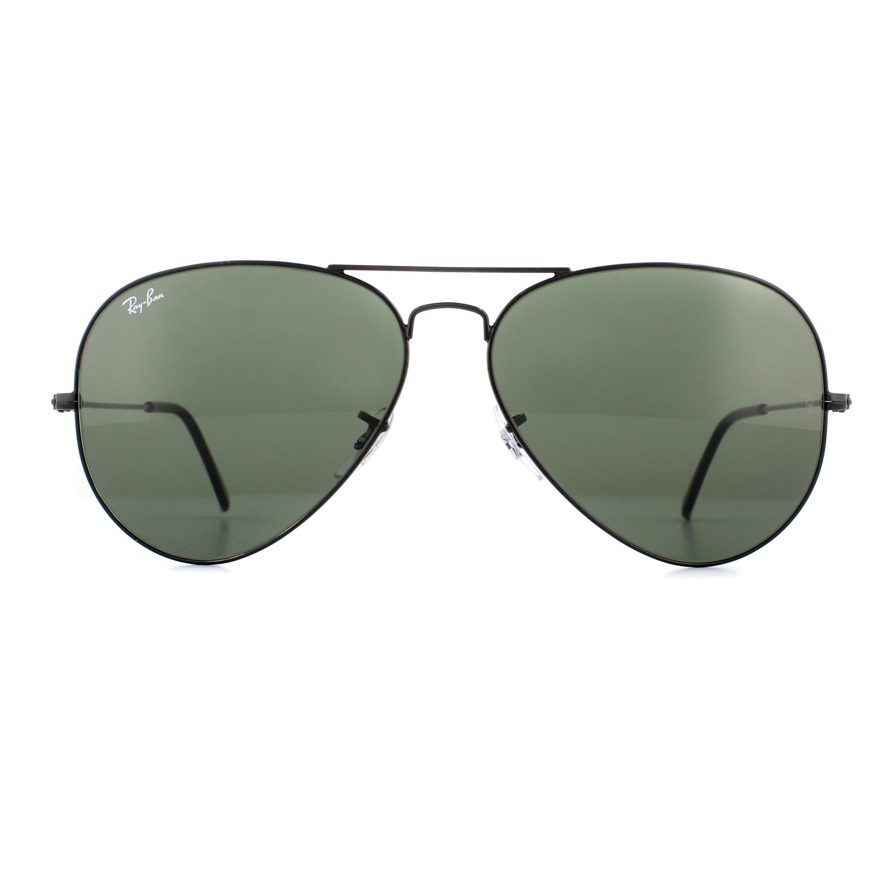 Ray-Ban Large Aviator 3026 Unisex Black Sunglasses
