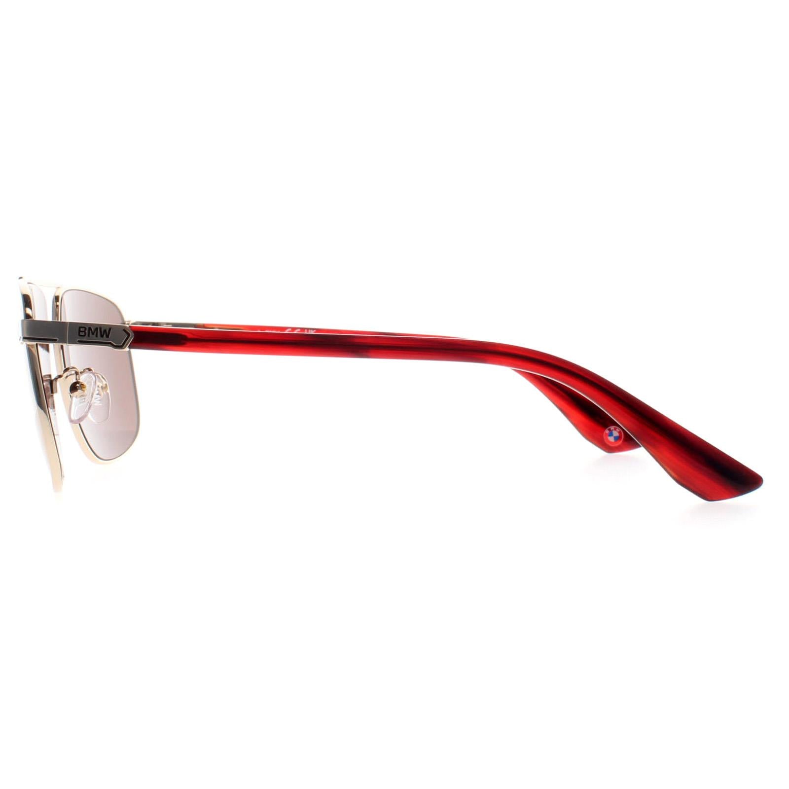 BMW BW0031 Mens Gold Sunglasses