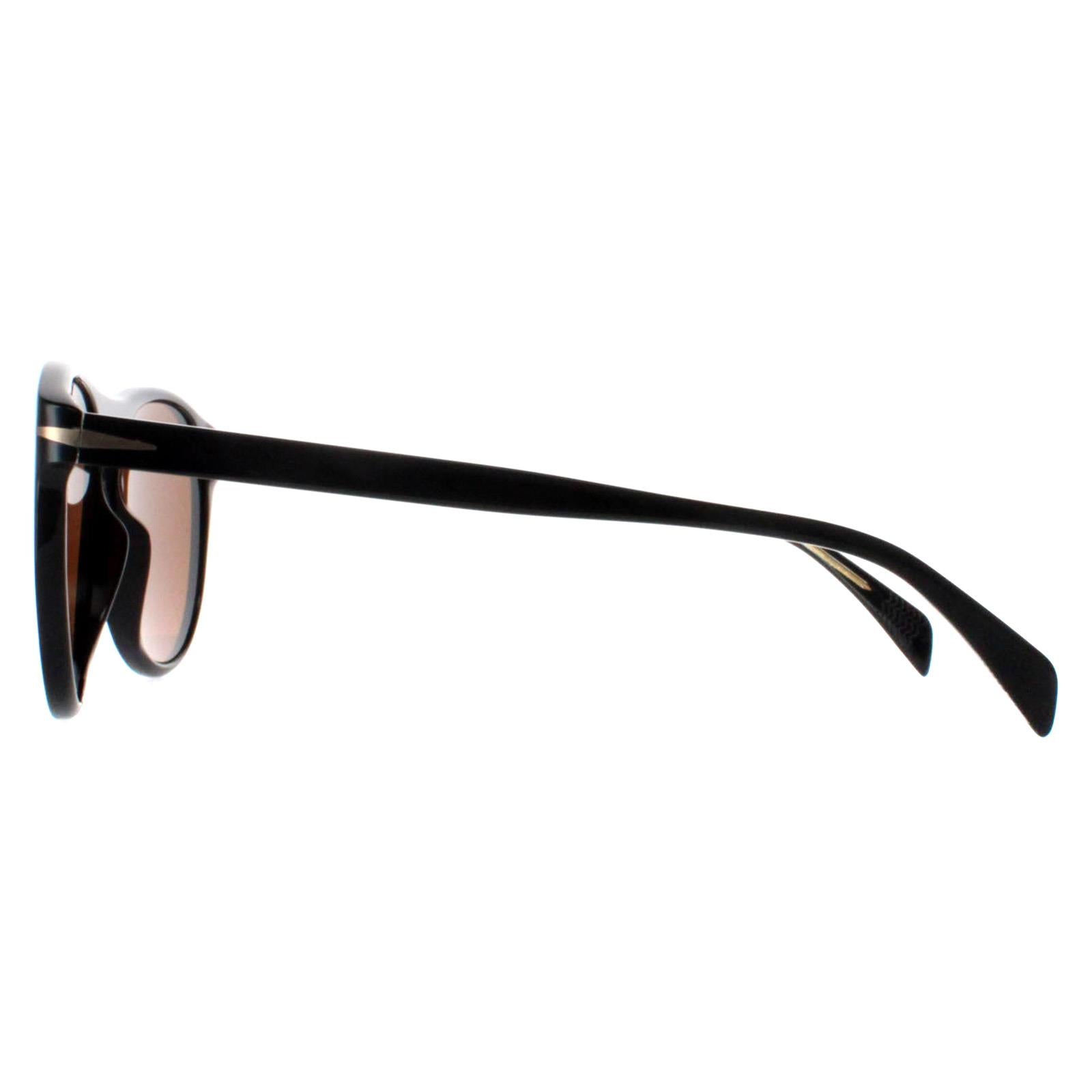 David Beckham DB1008/S Mens Black Sunglasses
