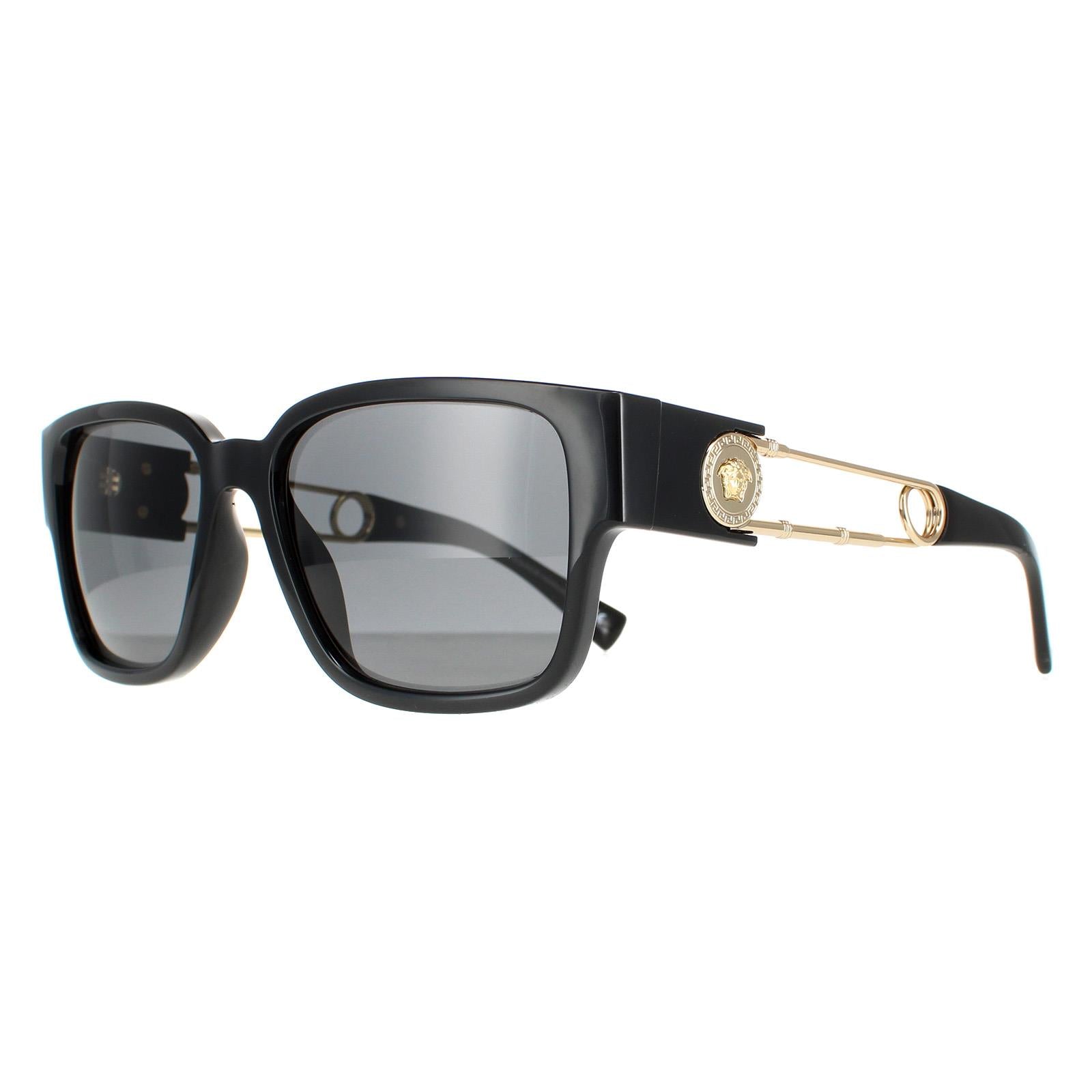 Versace VE4412 GB1/87 Mens Black Sunglasses