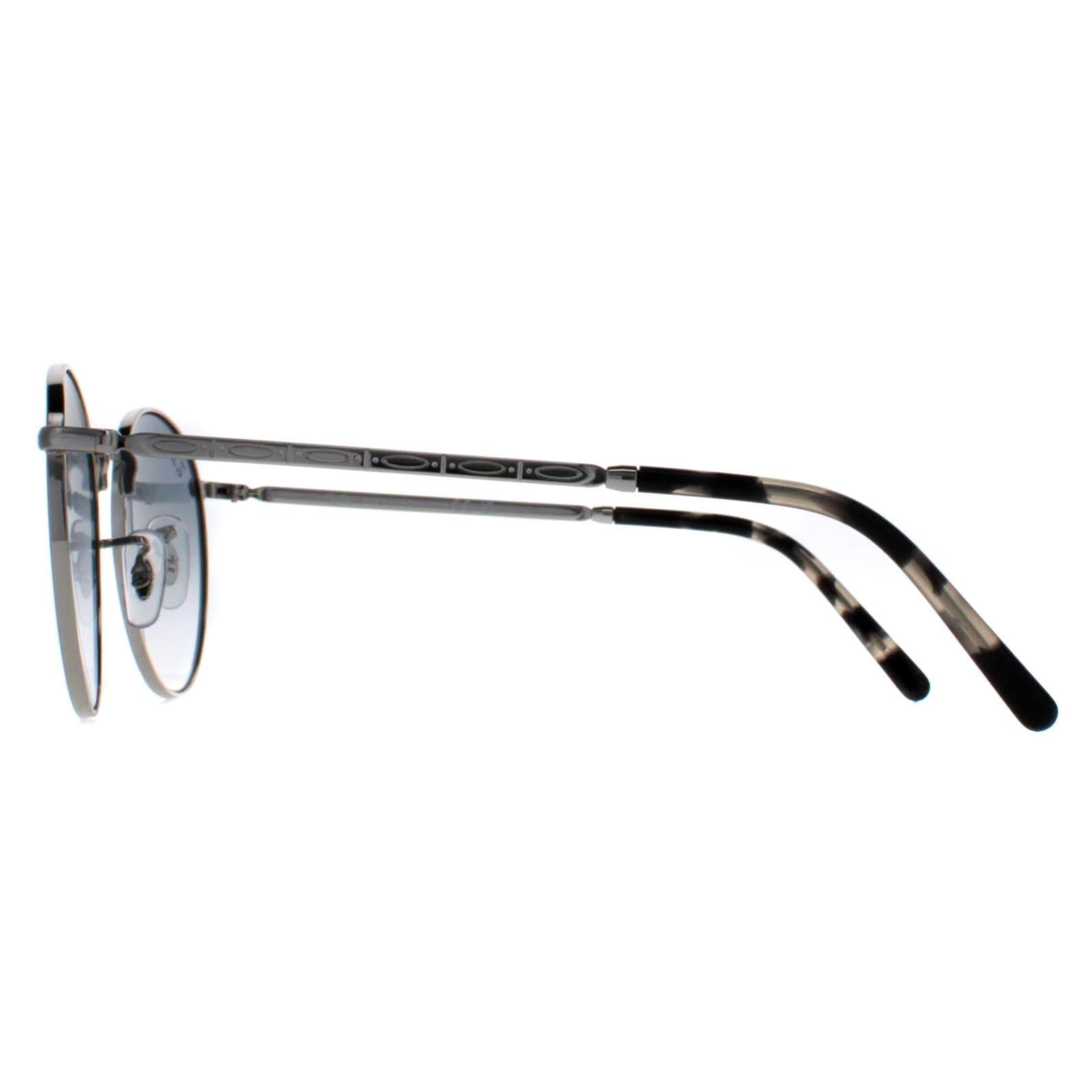 Ray-Ban RB3637 New Round Unisex Silver Sunglasses