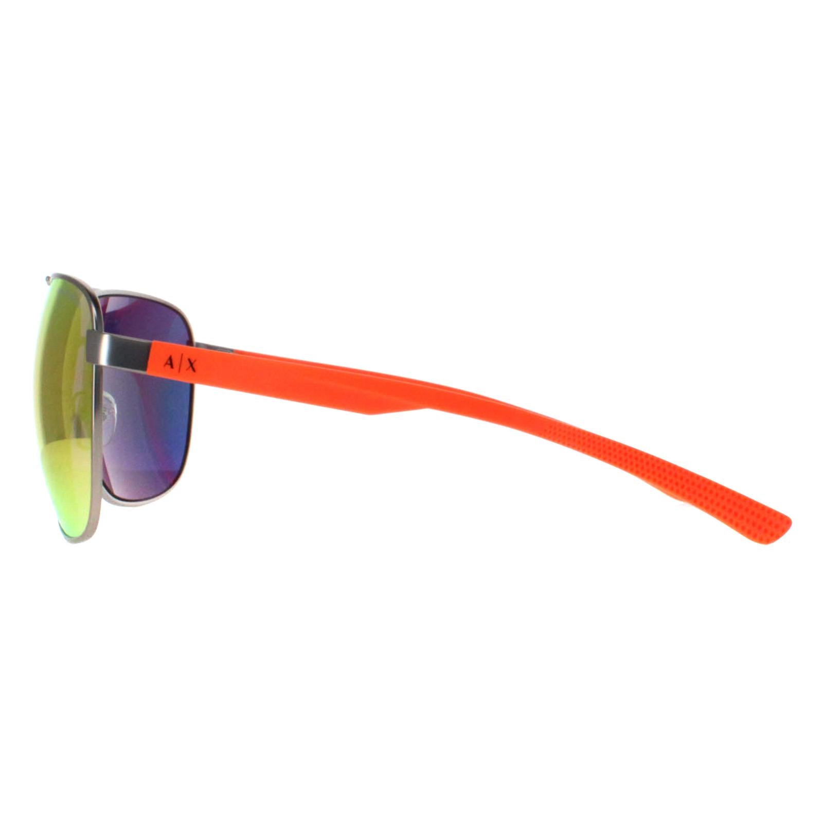 Armani Exchange AX2047S Mens Silver Sunglasses