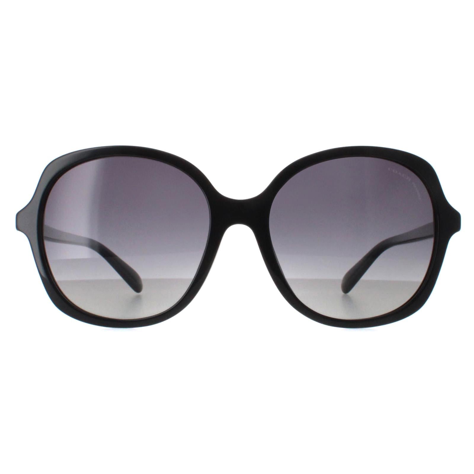 Coach HC8360U Womens Black Sunglasses