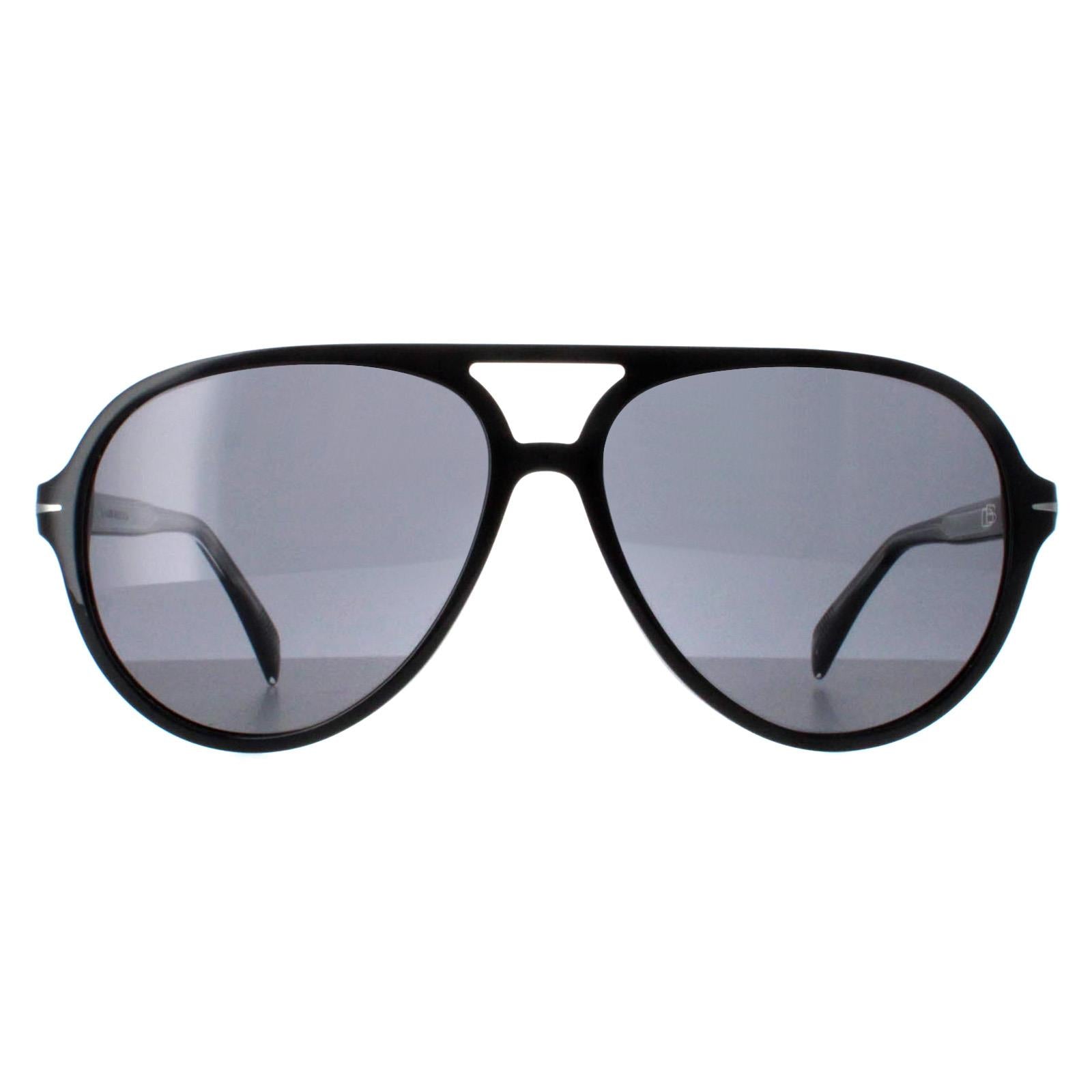 David Beckham DB1091/S Mens Black Sunglasses
