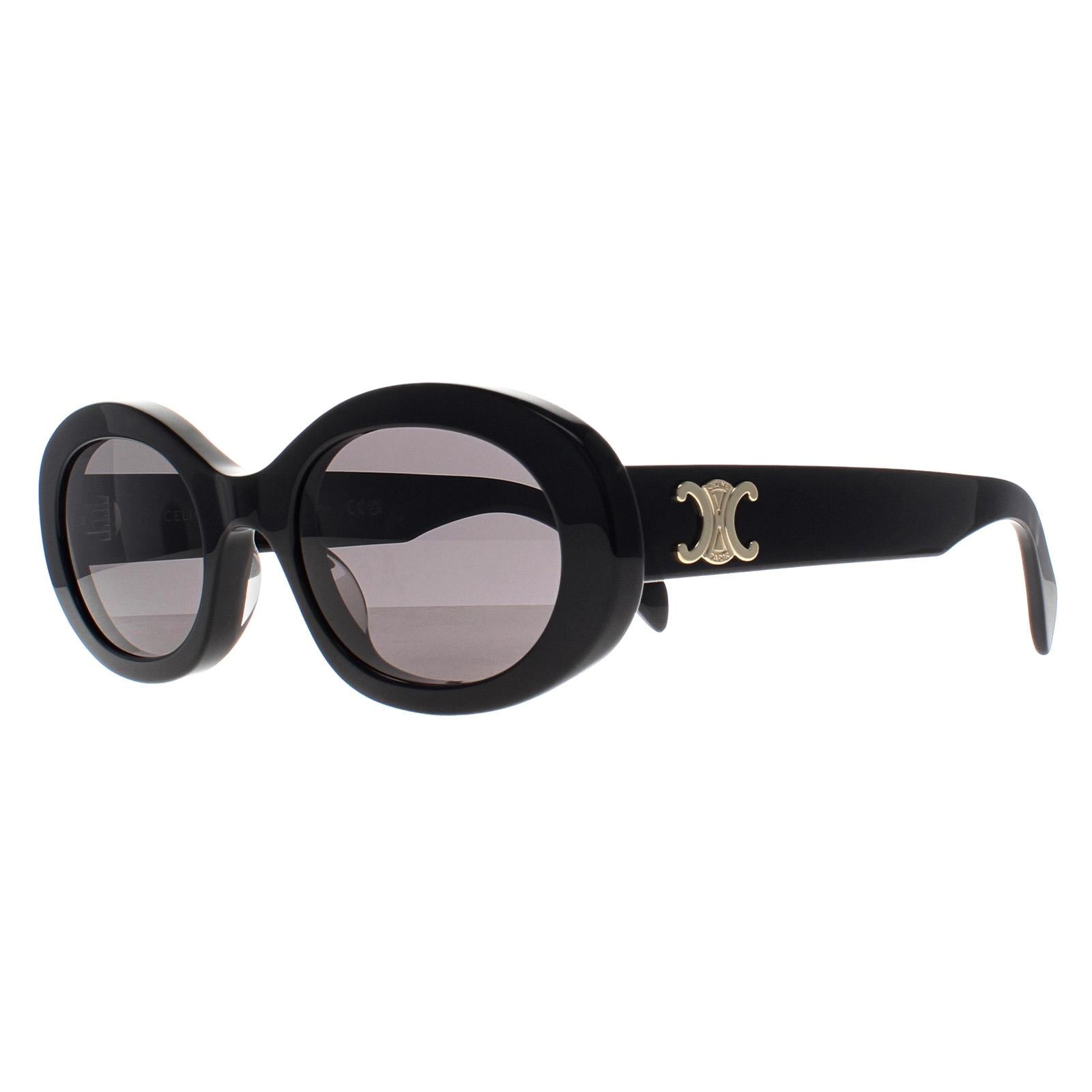 Celine Triomphe CL40194U Womens Black Sunglasses