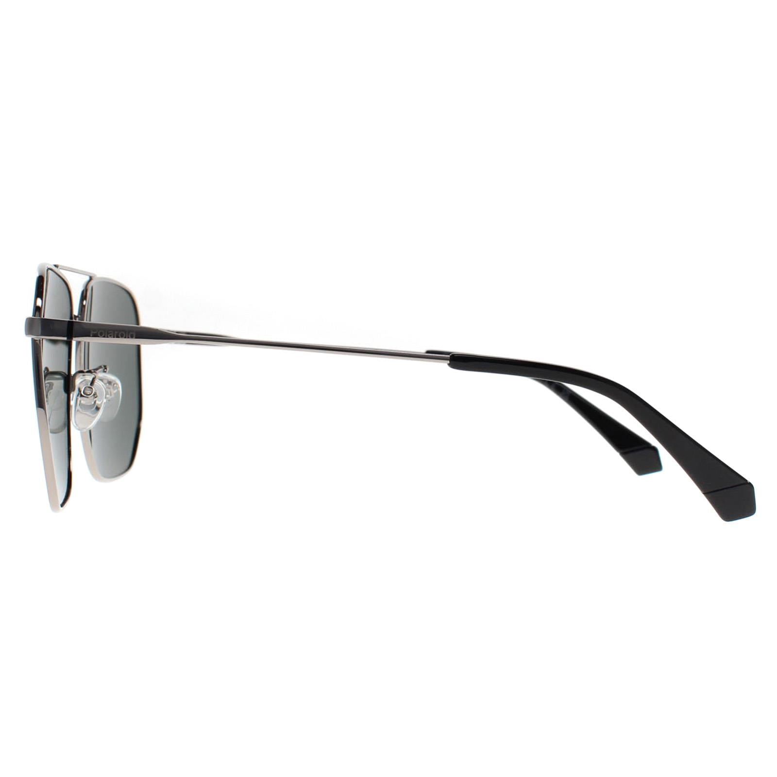 Polaroid PLD 4141/G/S/X Unisex Gray Sunglasses