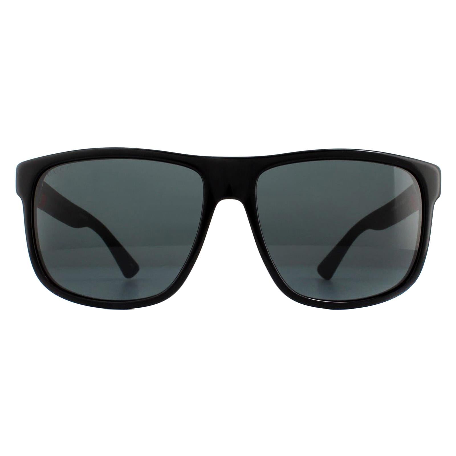 Gucci GG0010S Mens Black Sunglasses