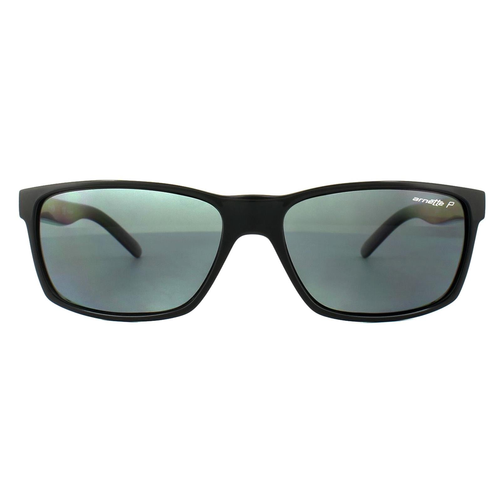 Arnette 4185 Slickster Mens Black Sunglasses