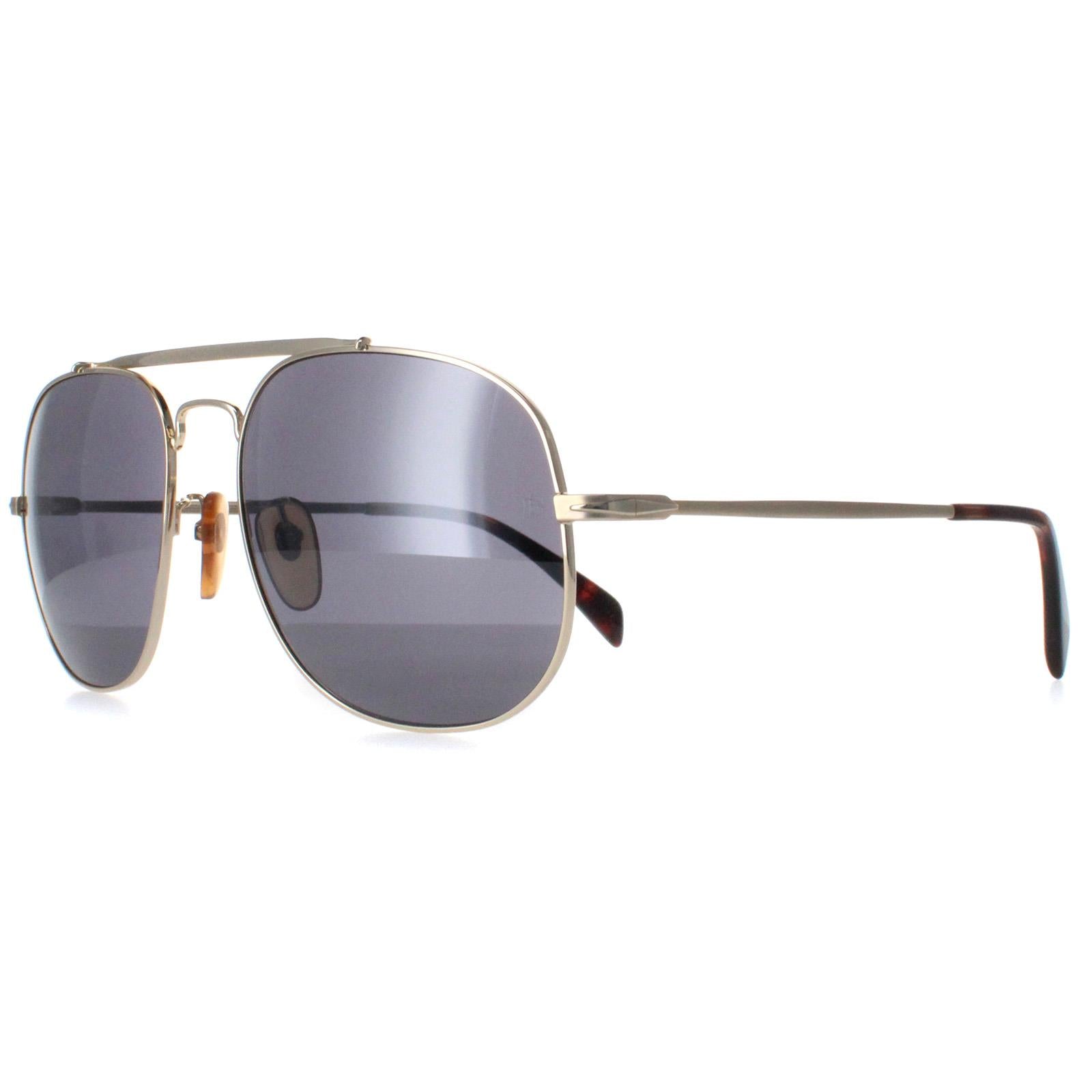 David Beckham DB7004/S Mens Gold Sunglasses