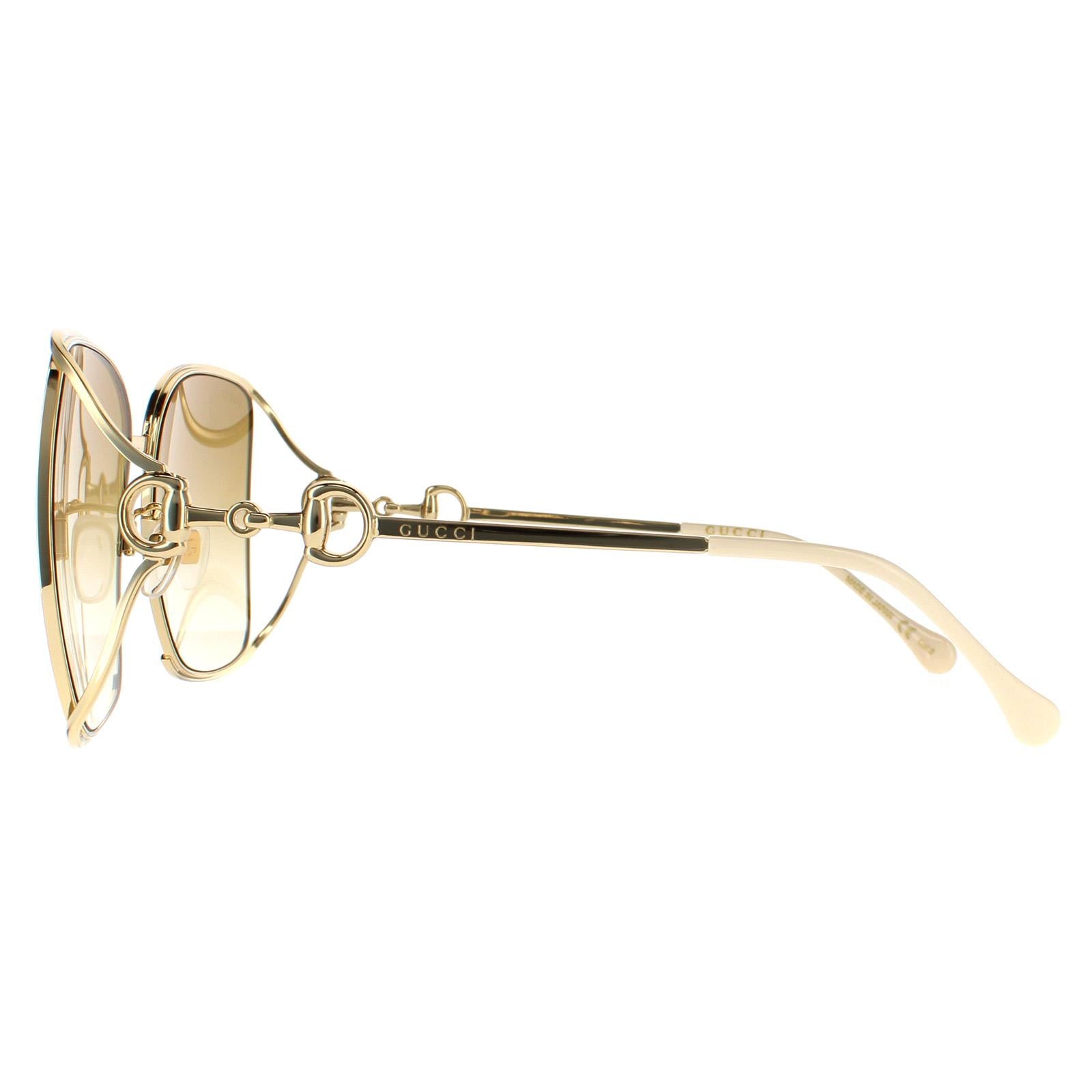 Gucci GG1020S  Gold Sunglasses