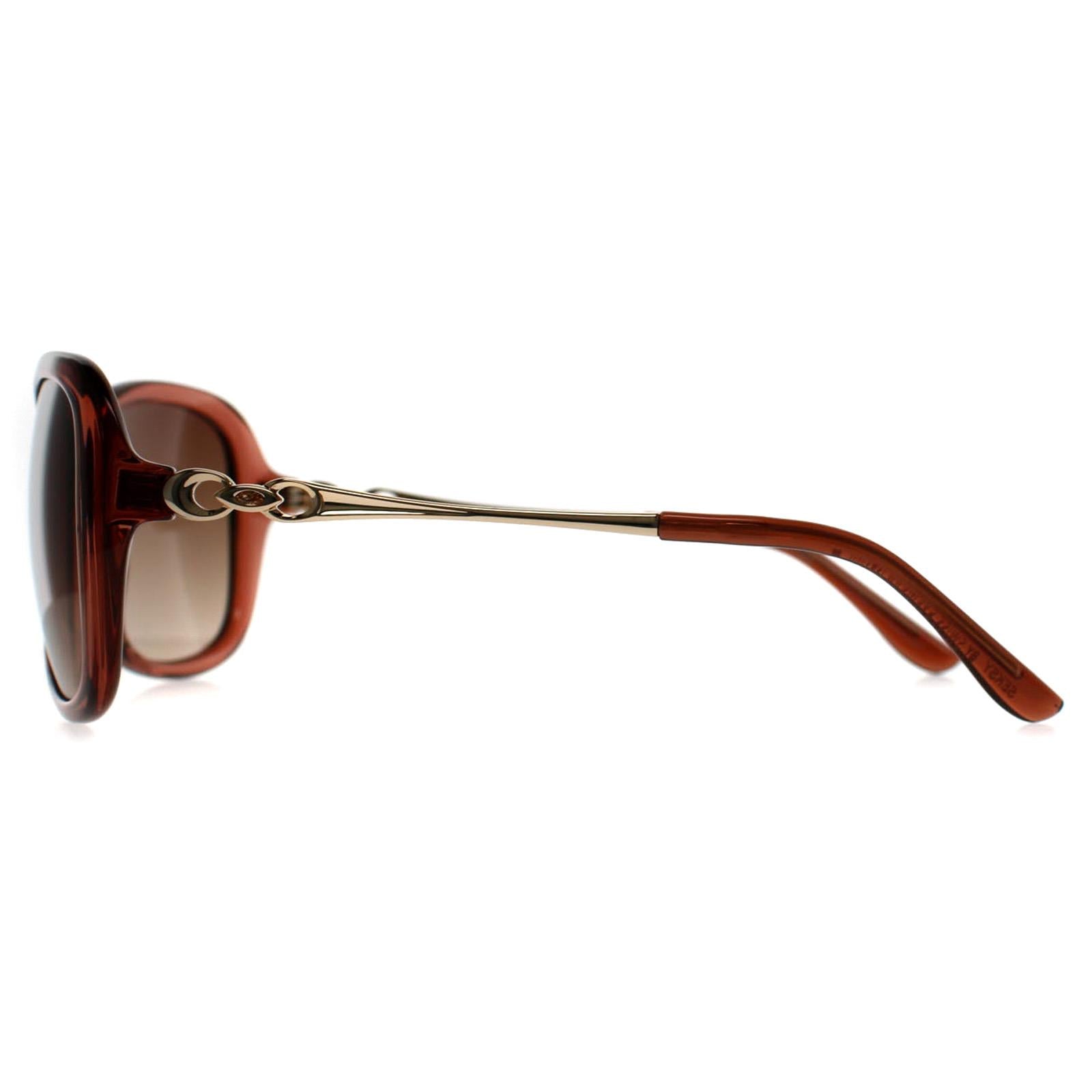 Seksy N2814 Womens Brown Sunglasses