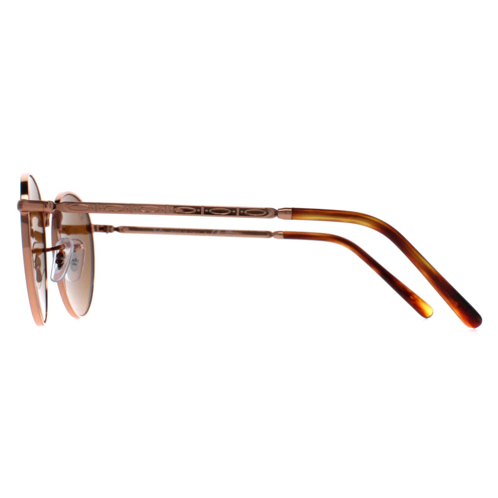 Ray-Ban RB3637 New Round Unisex Gold Sunglasses