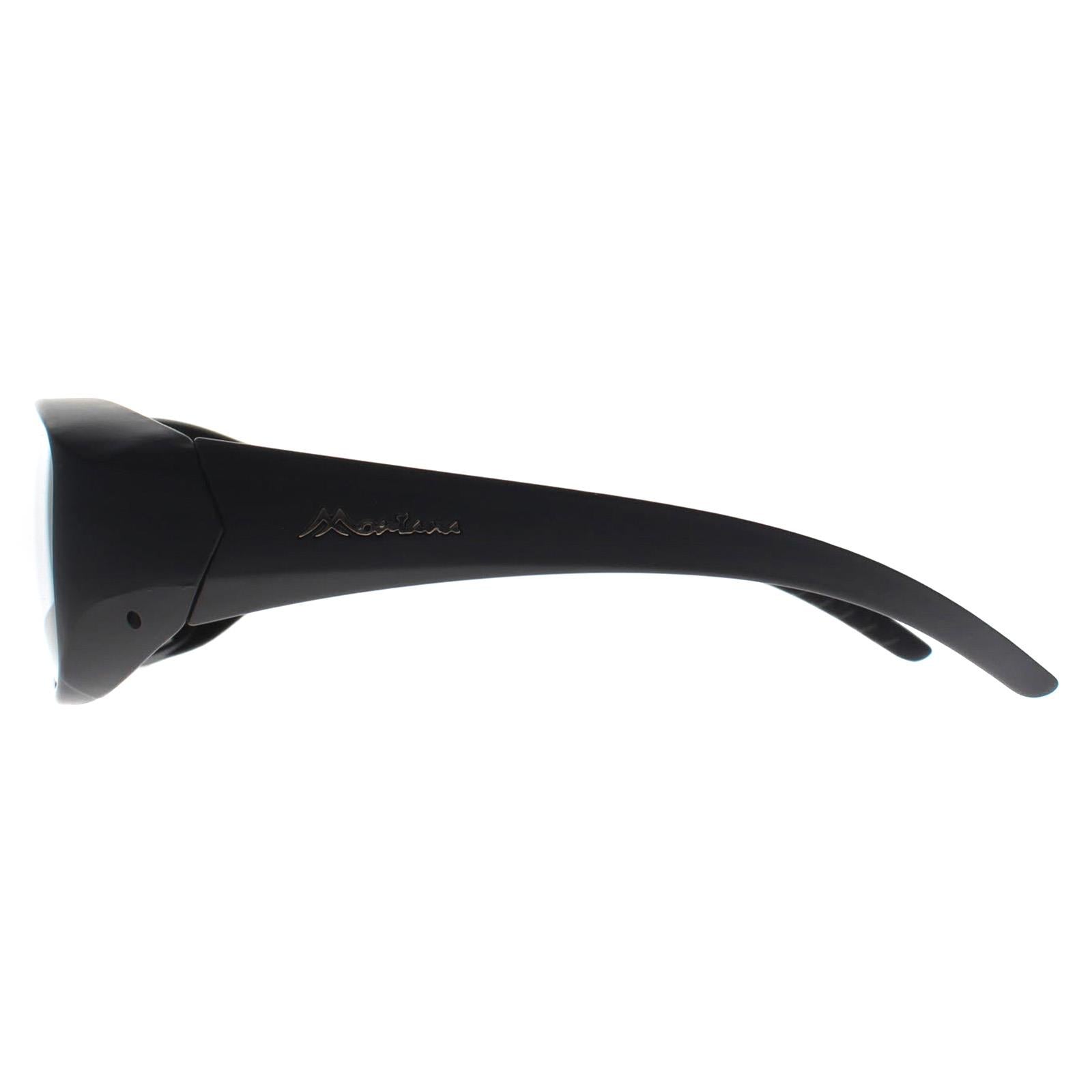 Montana FO4 Fitover Unisex Black Sunglasses