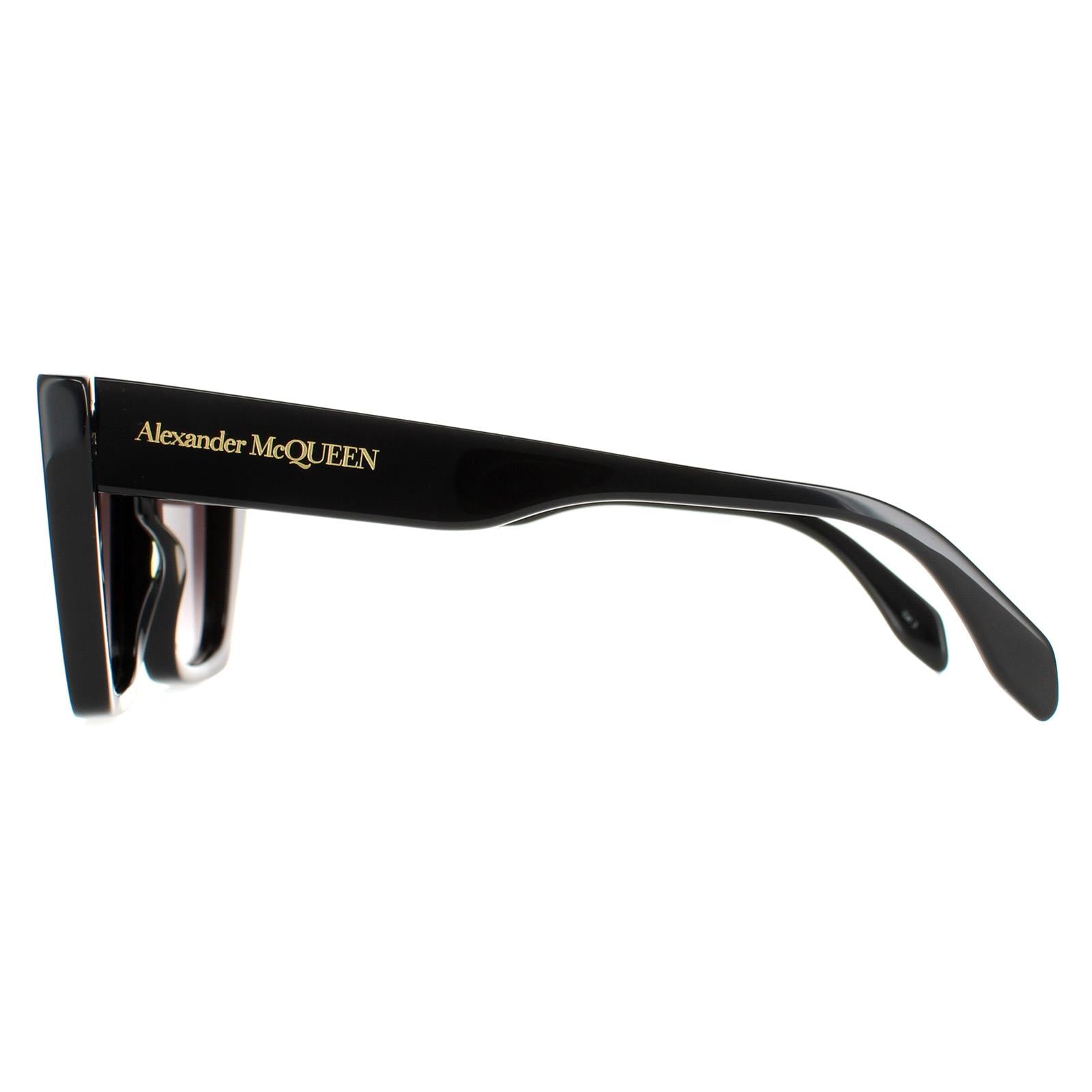Alexander McQueen AM0299S Womens Black Sunglasses