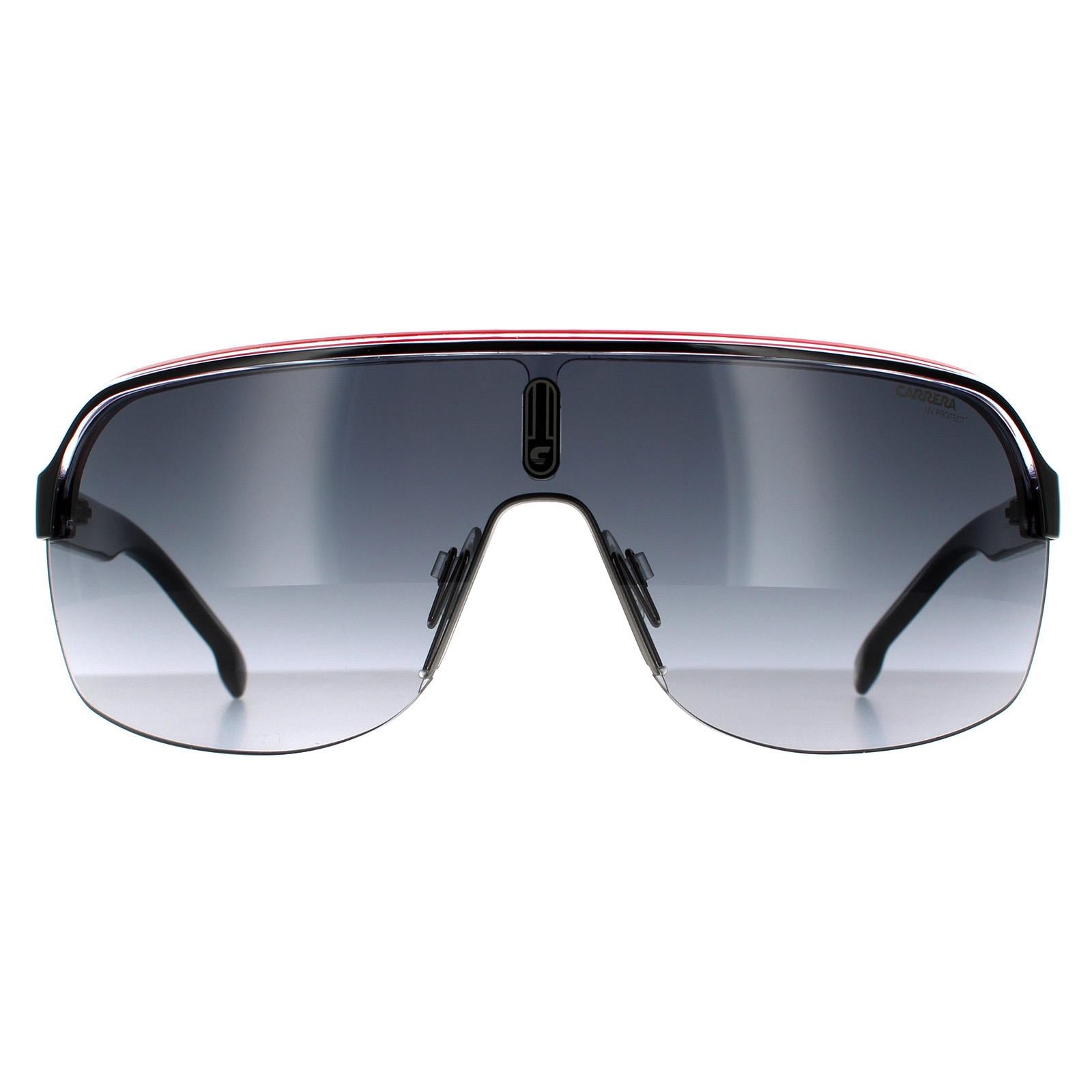 Carrera Topcar 1/N Unisex Black Sunglasses