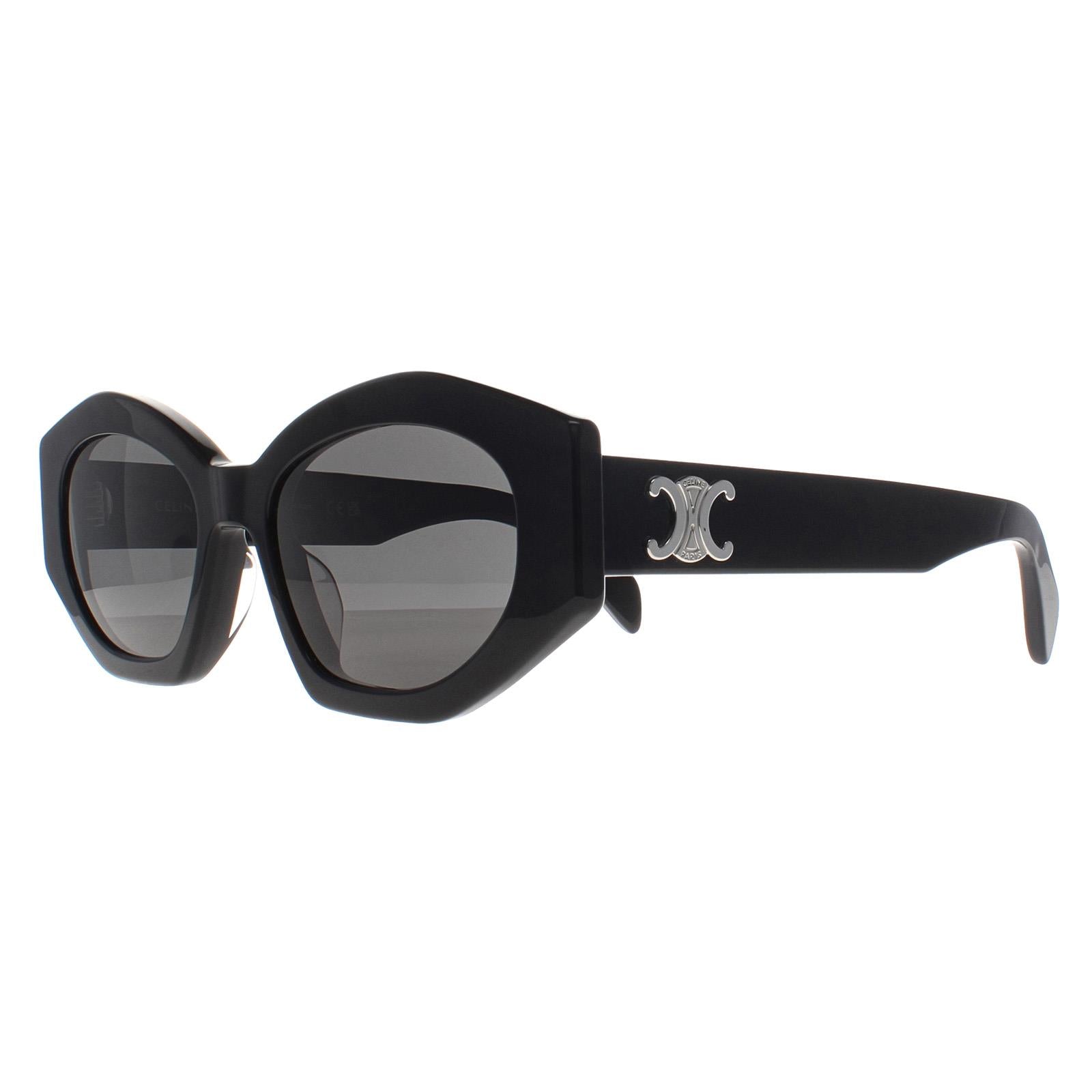 Celine Triomphe CL40238U Womens Black Sunglasses