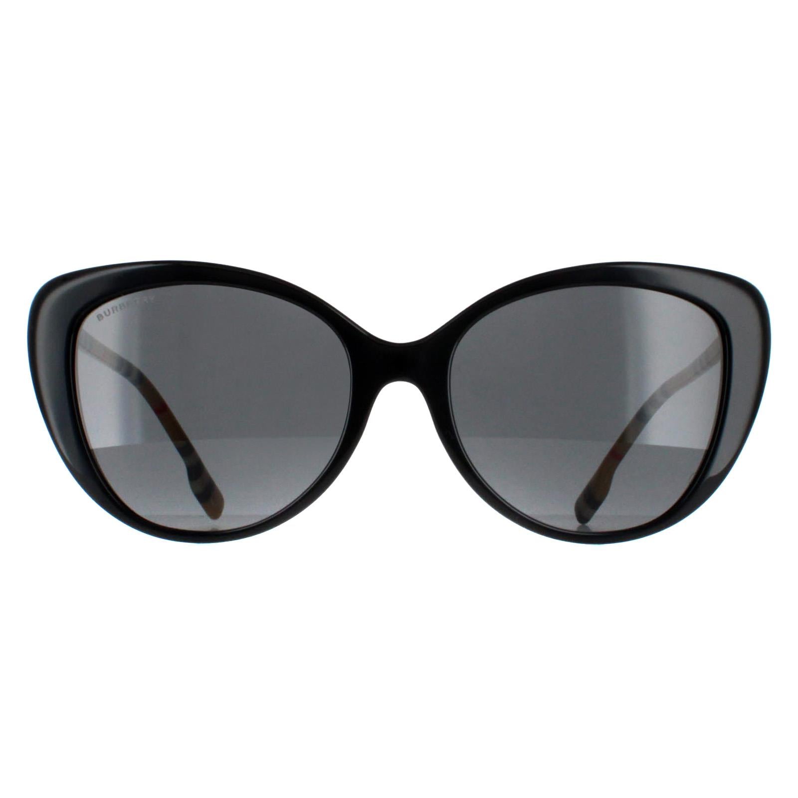 Burberry BE4407 Womens Black Sunglasses