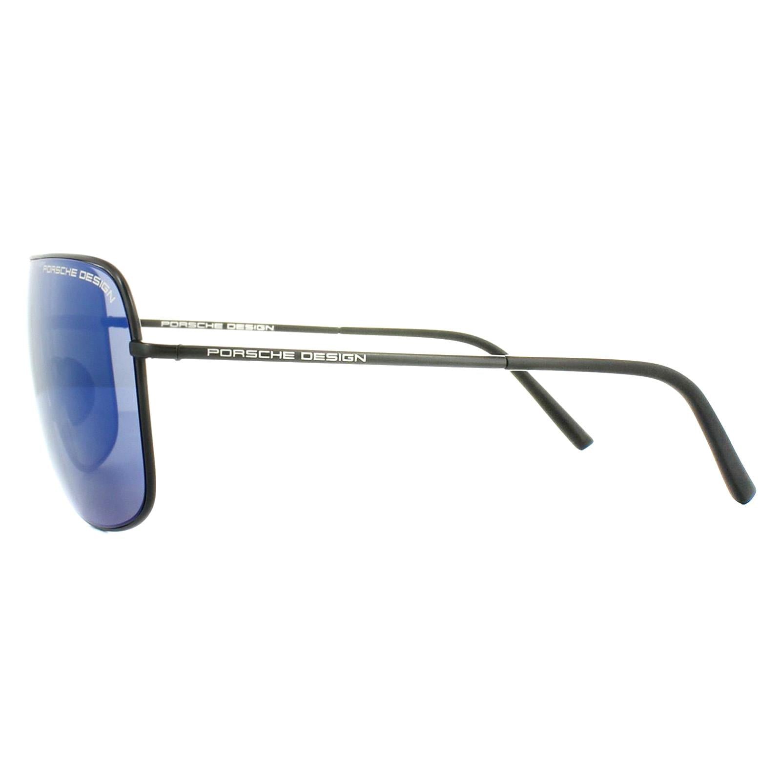 Porsche Design P8607 Mens Black Sunglasses