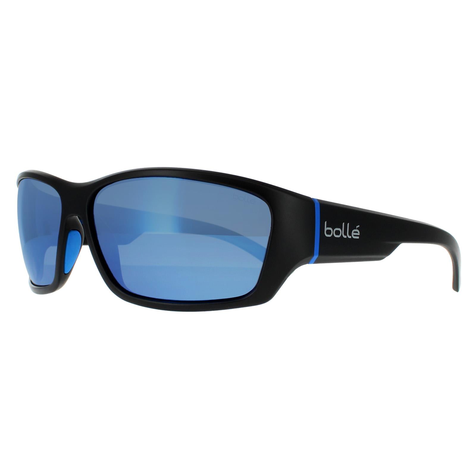 Bolle Ibex Unisex Black Sunglasses