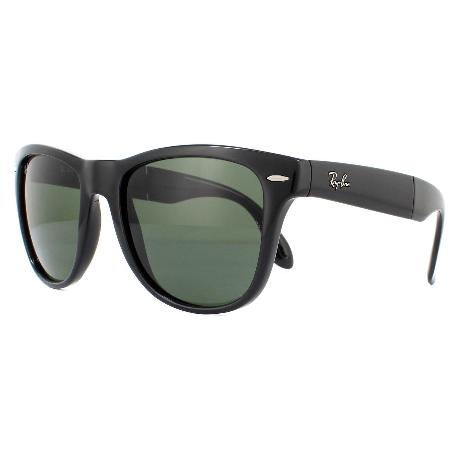 Ray-Ban Folding Wayfarer 4105 Unisex Black Sunglasses