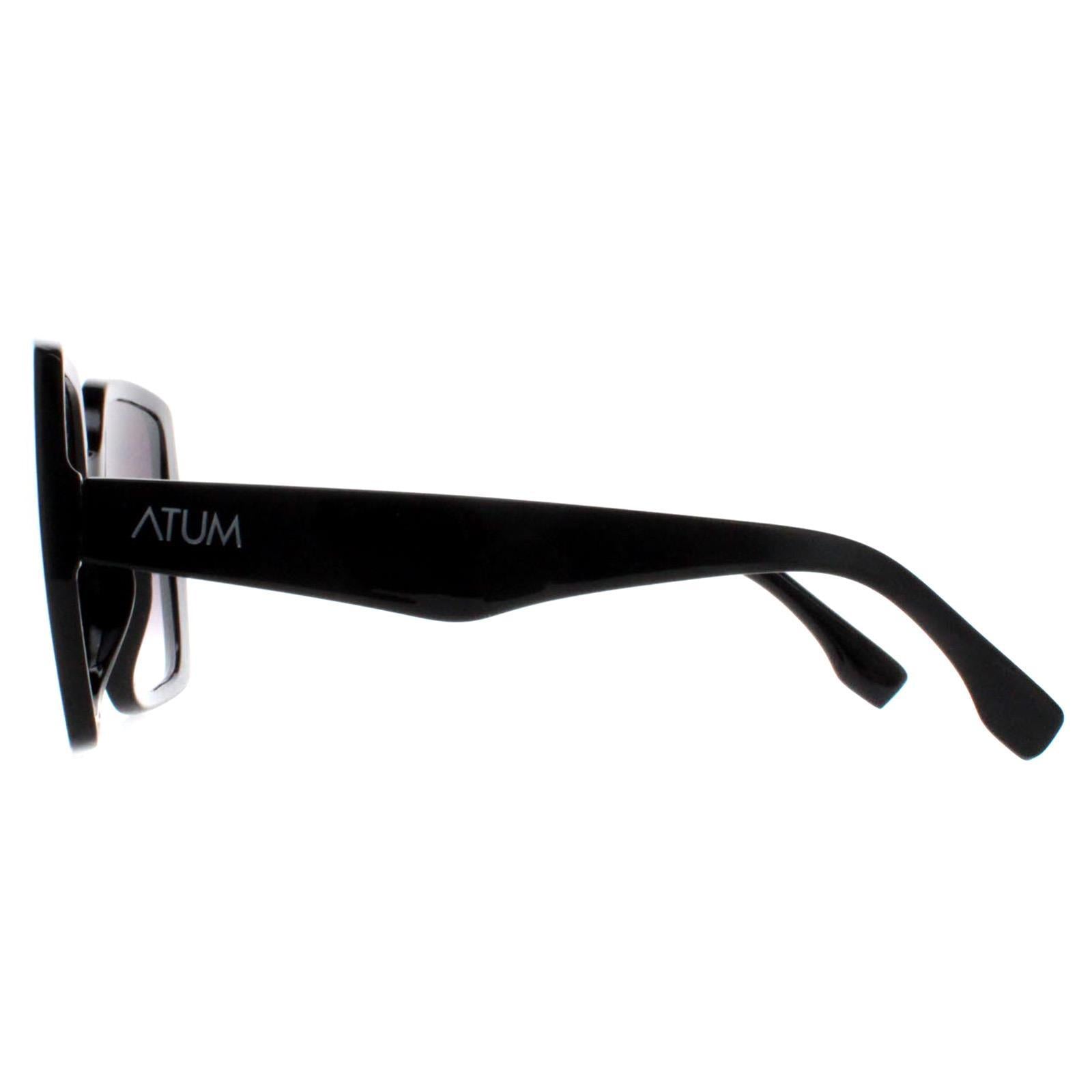 Atum Zouk Womens Black Sunglasses