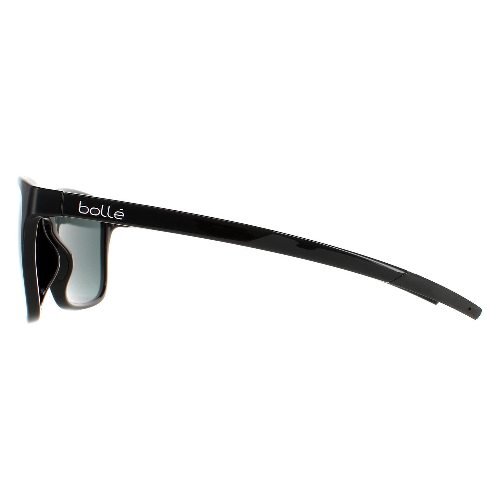 Bolle Score Unisex Black Sunglasses