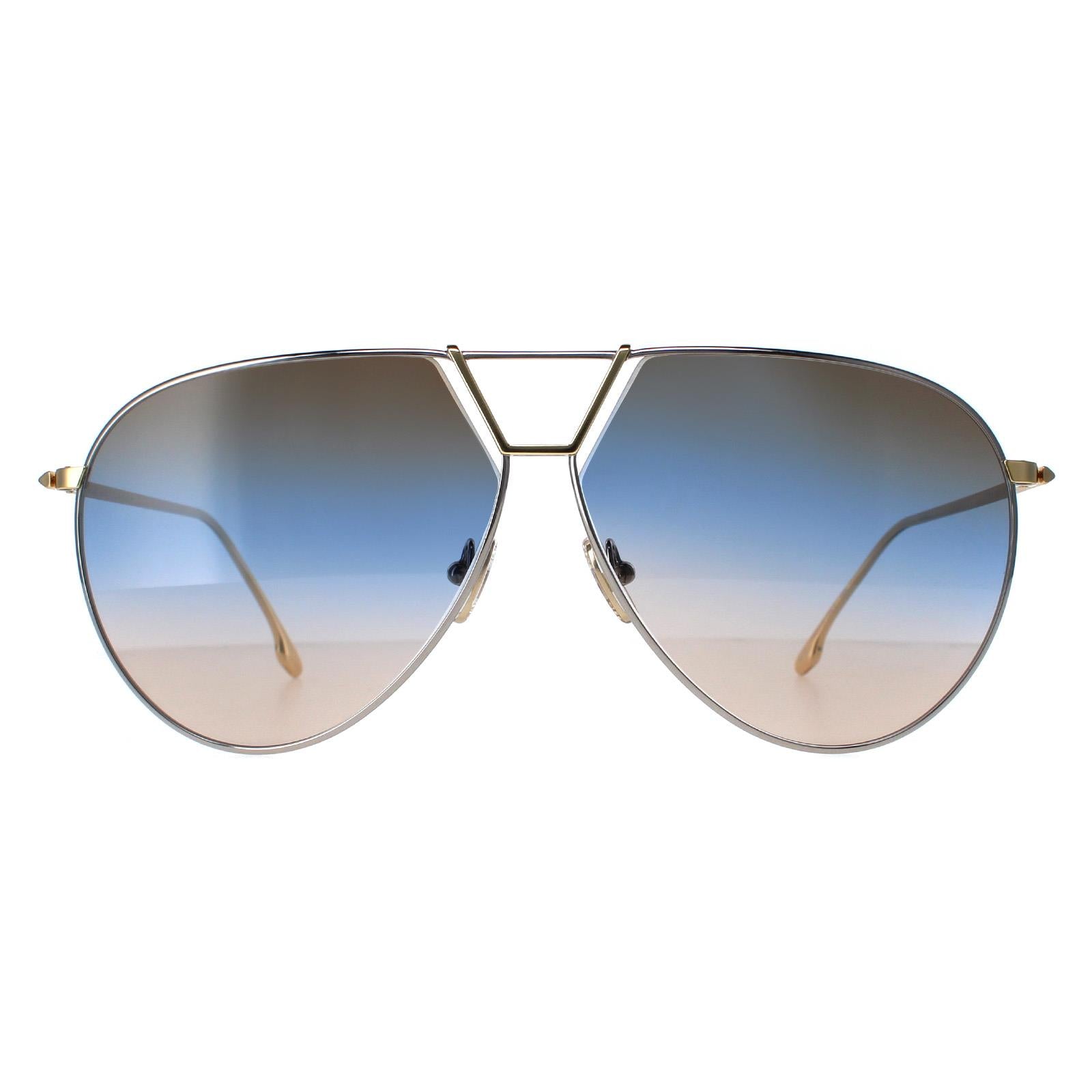 Victoria Beckham VB208S Womens Silver Sunglasses