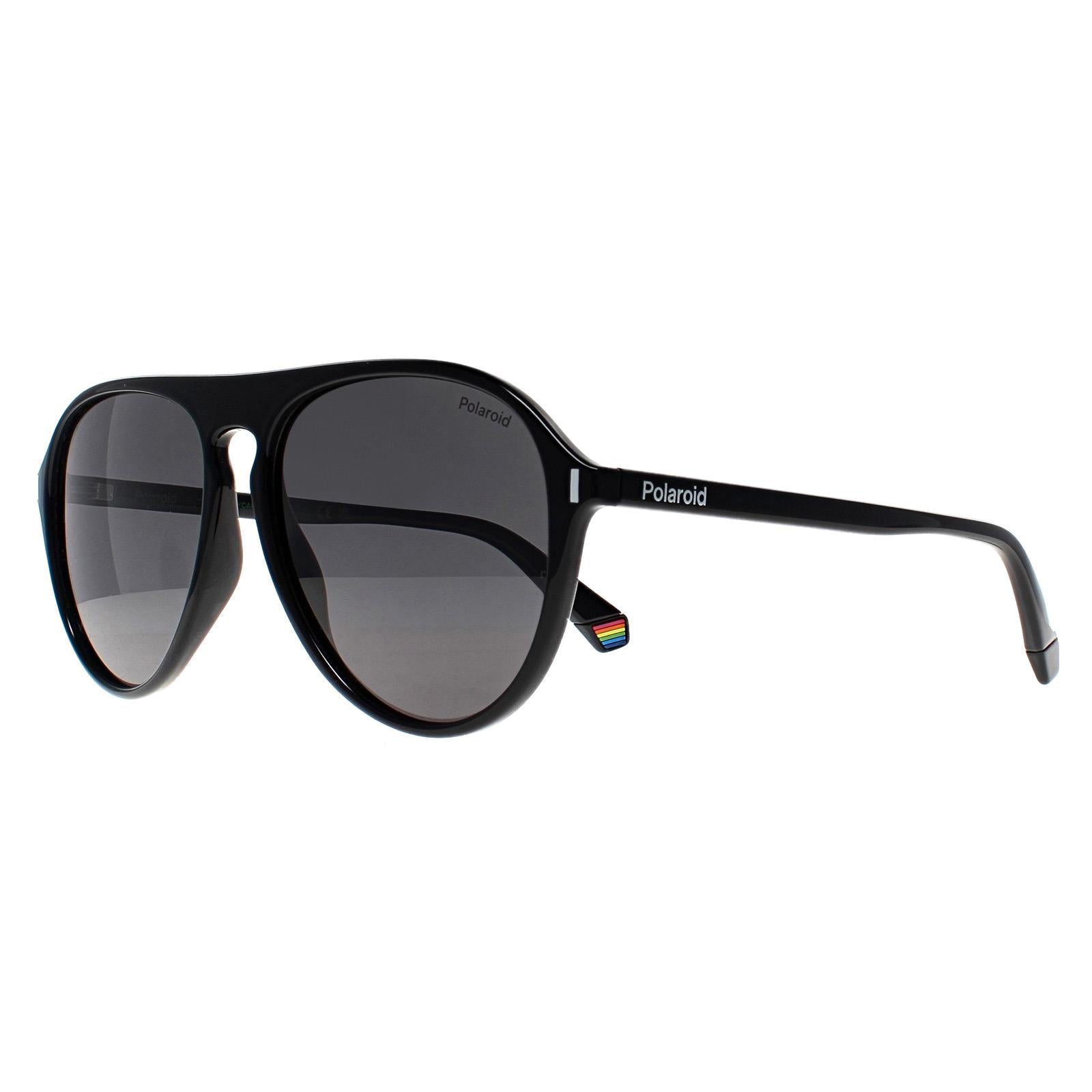 Polaroid PLD 6225/S Unisex Black Sunglasses