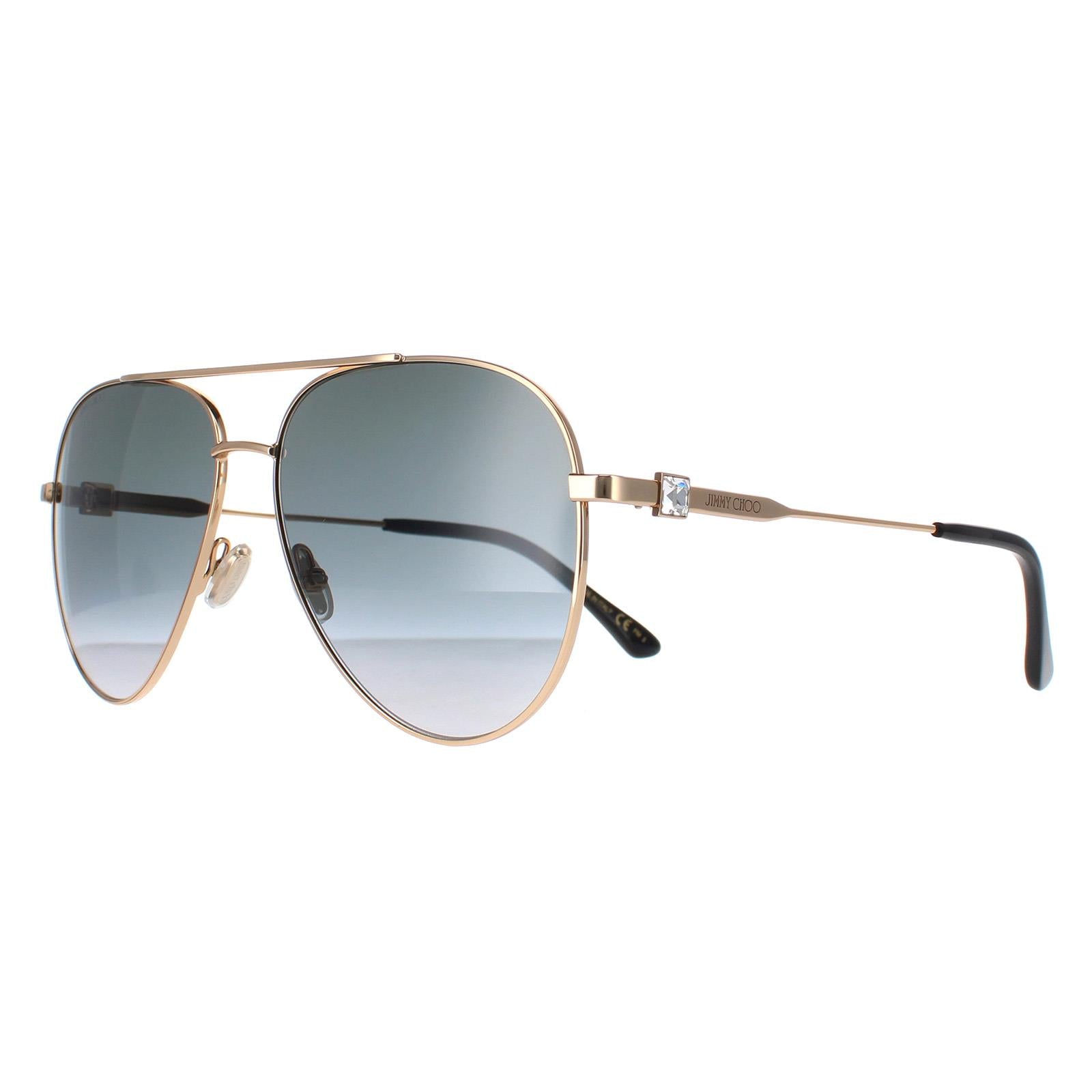 Jimmy Choo OLLY/S Womens Gold Sunglasses