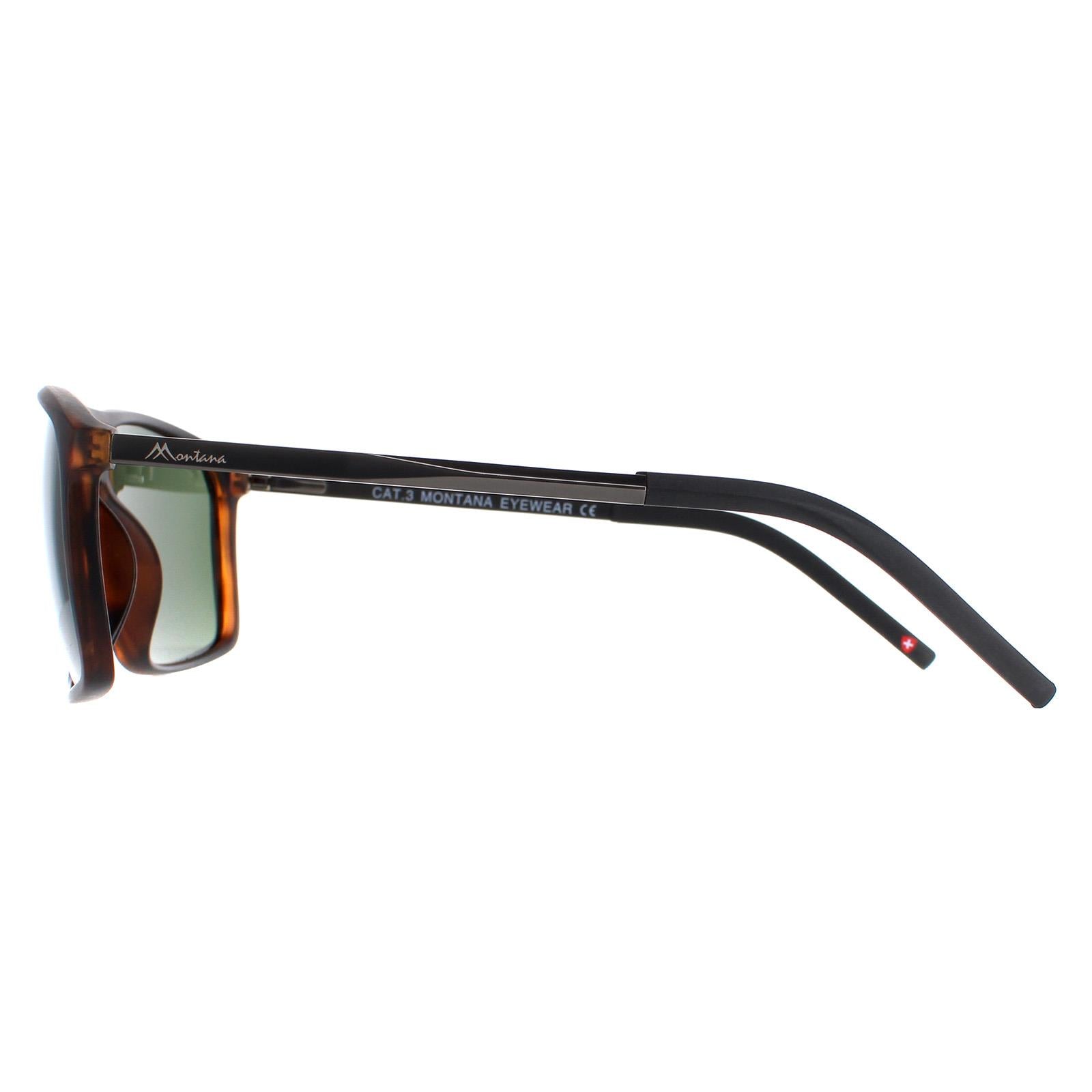 Montana MP9A Unisex Brown Sunglasses