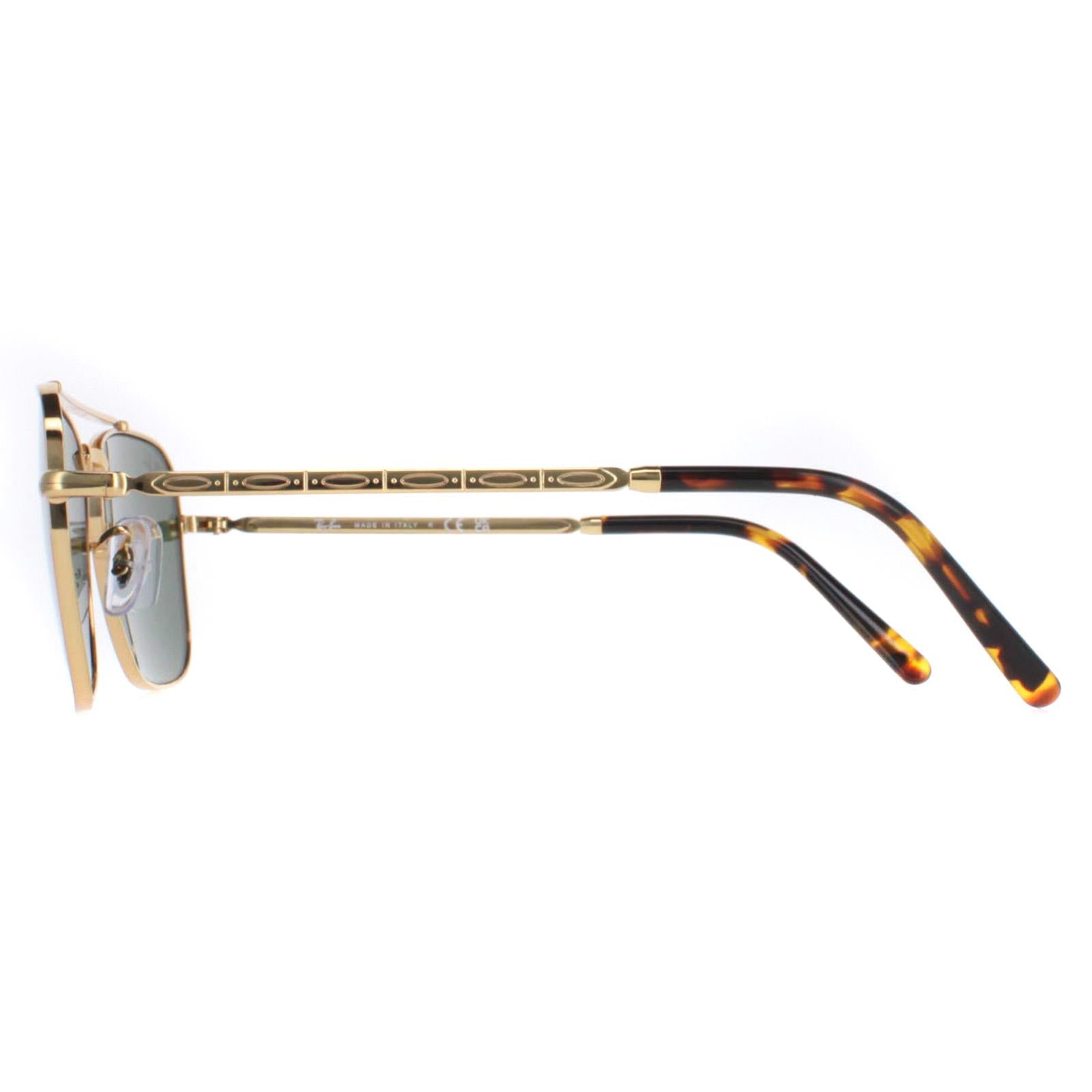 Ray-Ban RB3636 New Caravan Unisex Gold Sunglasses
