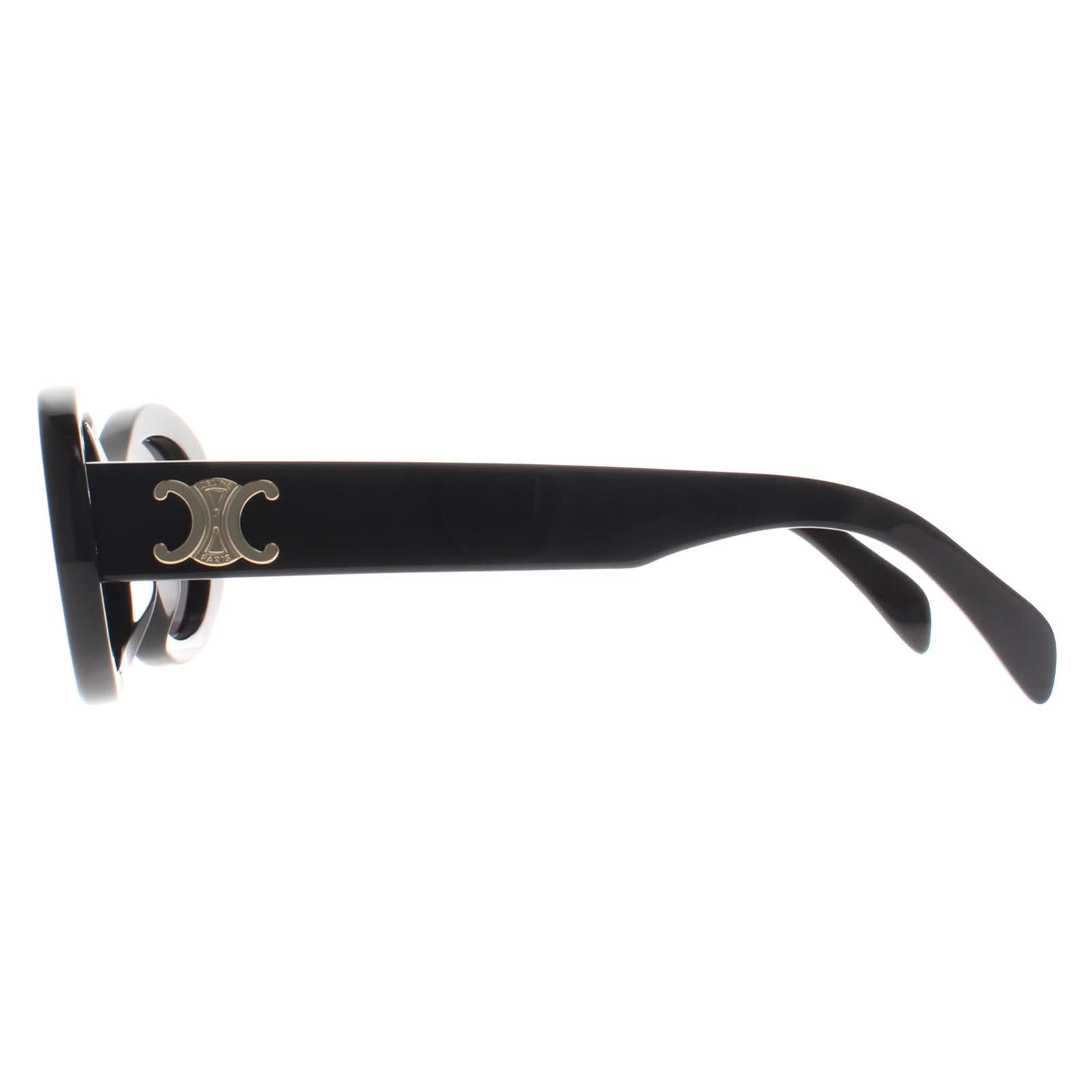 Celine Triomphe CL40194U Womens Black Sunglasses