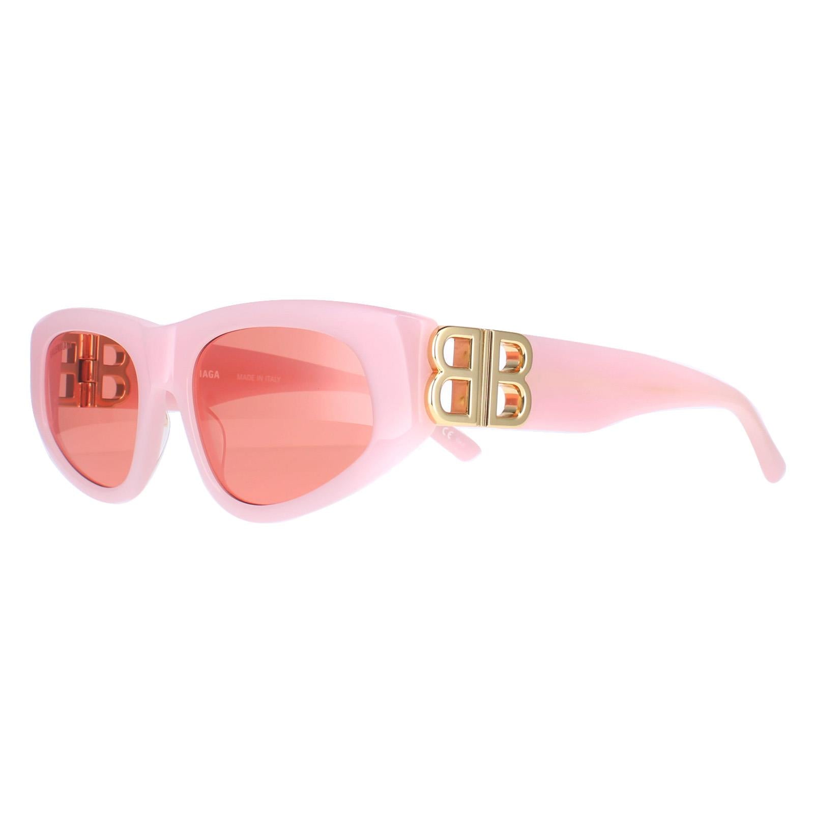 Balenciaga BB0095S Womens Pink Sunglasses