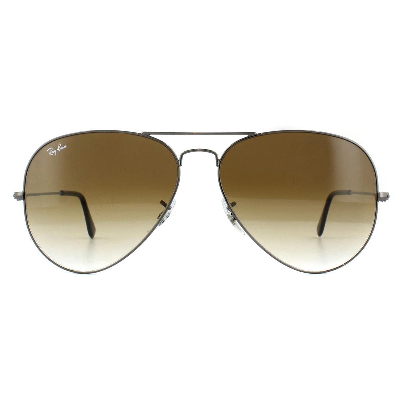 Ray-Ban Aviator 3025 Mens Gray Sunglasses