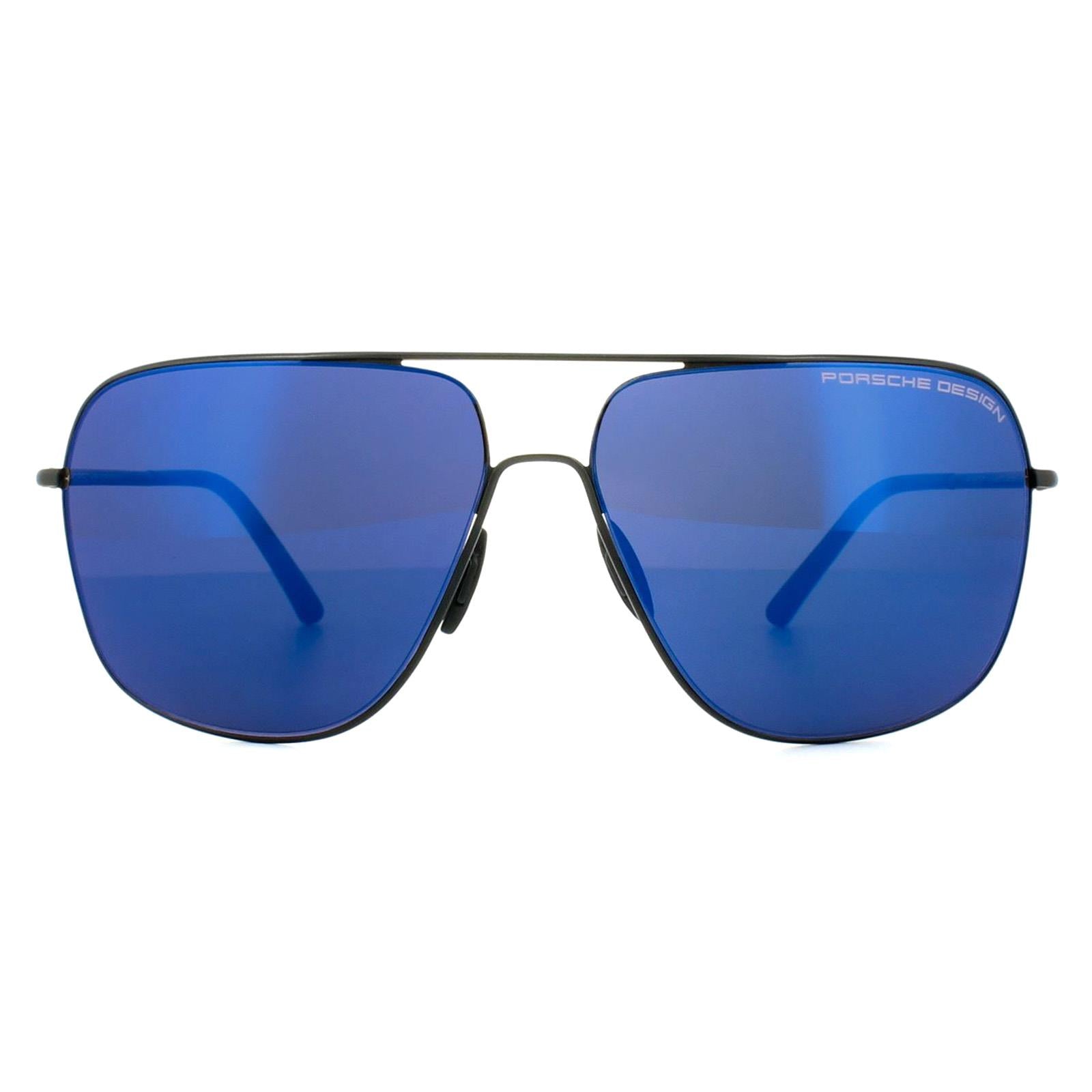 Porsche Design P8607 Mens Black Sunglasses