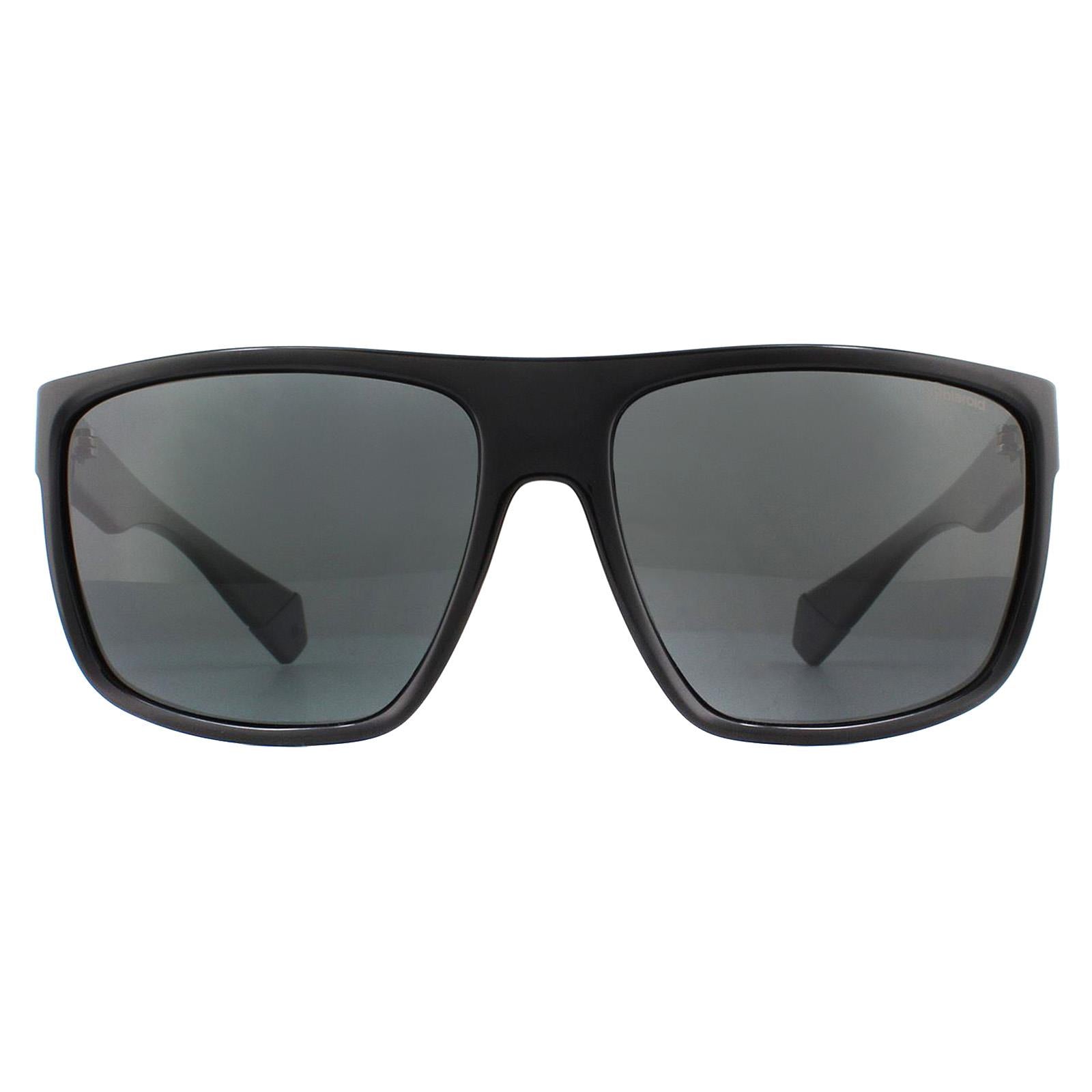 Polaroid PLD 6076/S Mens Black Sunglasses