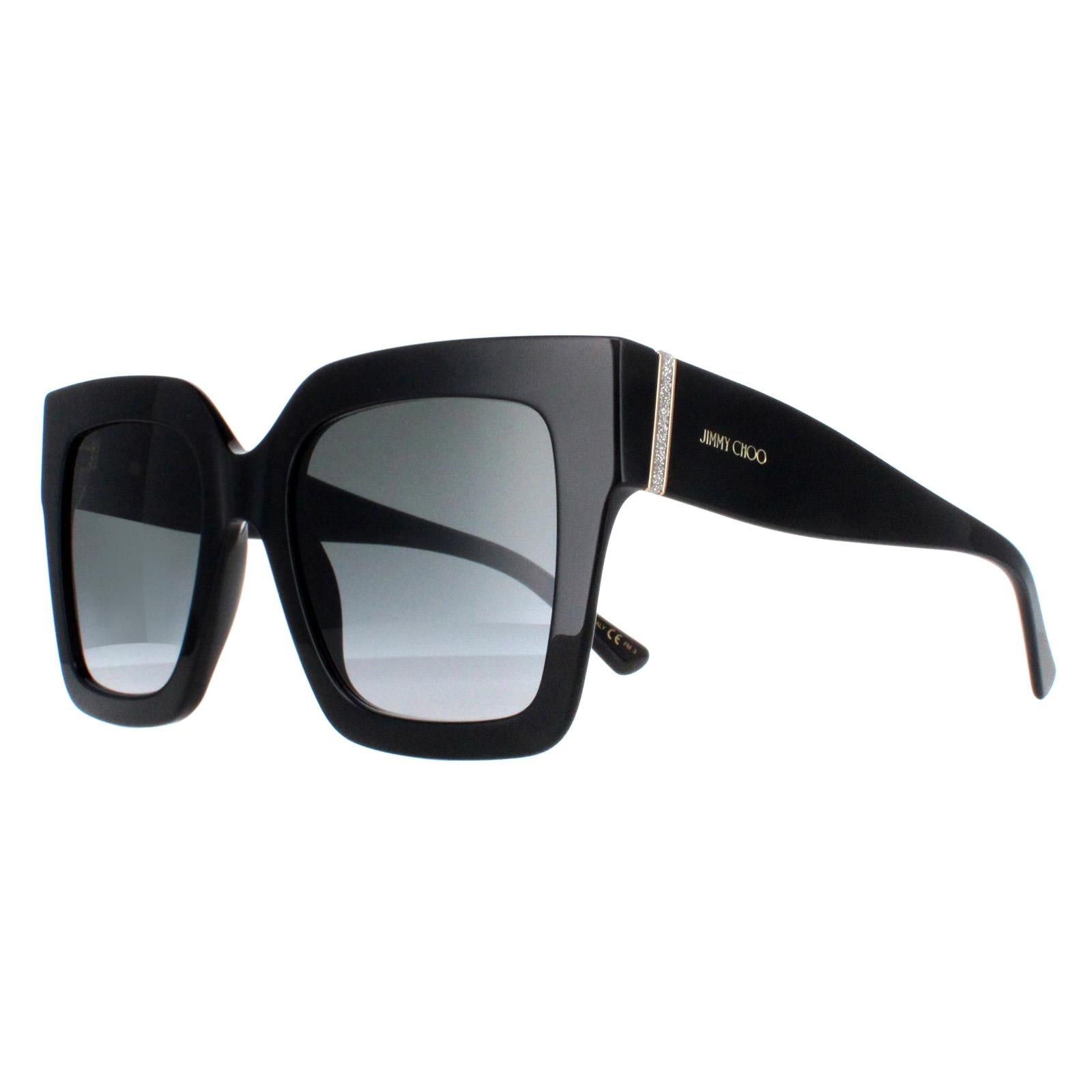 Jimmy Choo EDNA/S Womens Black Sunglasses