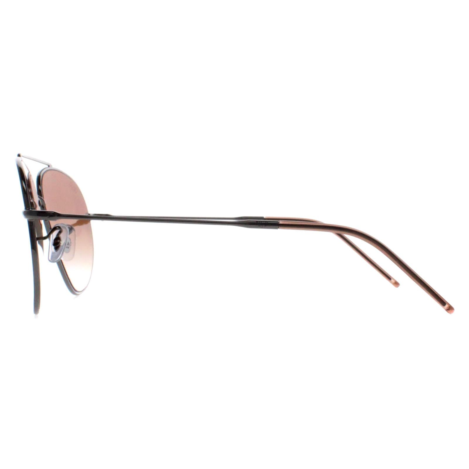 Ray-Ban RB0101S Aviator Reverse Unisex Gray Sunglasses